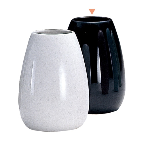 高岡健二商店 陶器 花瓶 110×170 クロ T-995 1個（ご注文単位1個）【直送品】