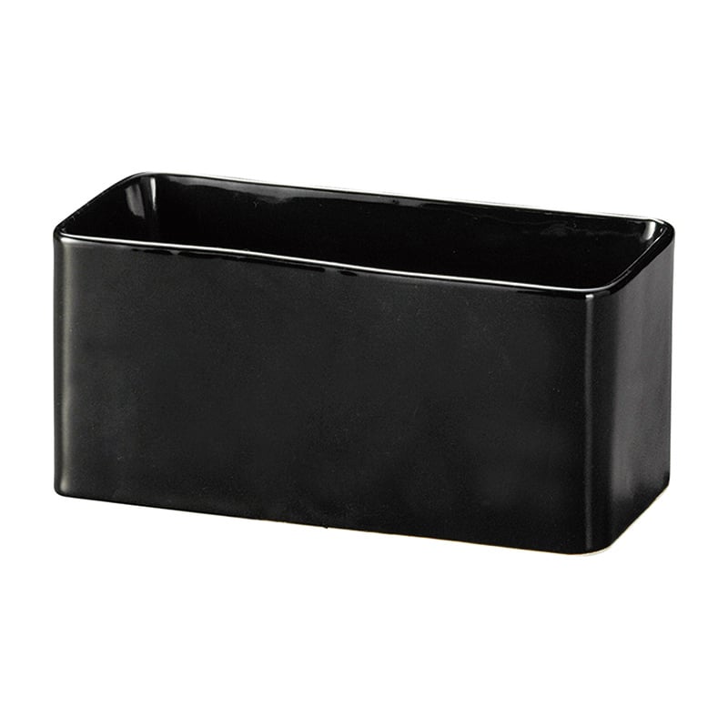 高岡健二商店 陶器 花瓶 260×110×130 ブラック T-1866 1個（ご注文単位1個）【直送品】
