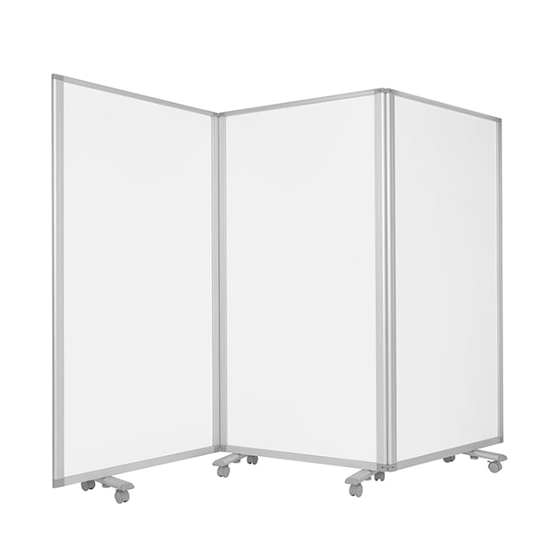 コマイ 3連ホワイトボード パーテーション兼用 ホワイト 幅2700×高さ1800mm TP3-1809BN-SSWW 1台（ご注文単位1台）【直送品】