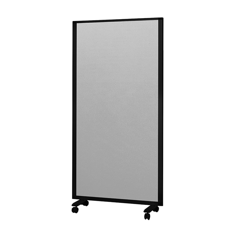 コマイ 1連パーテーション 吸音タイプ グレー 幅900×高さ1800mm TP1-1809BNB-FYSA 1台（ご注文単位1台）【直送品】