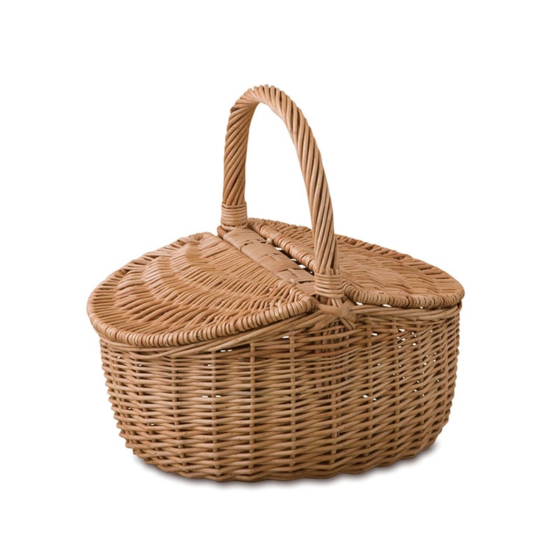 ポッシュリビング ウィッカーバスケット  10580 1個（ご注文単位1個）【直送品】