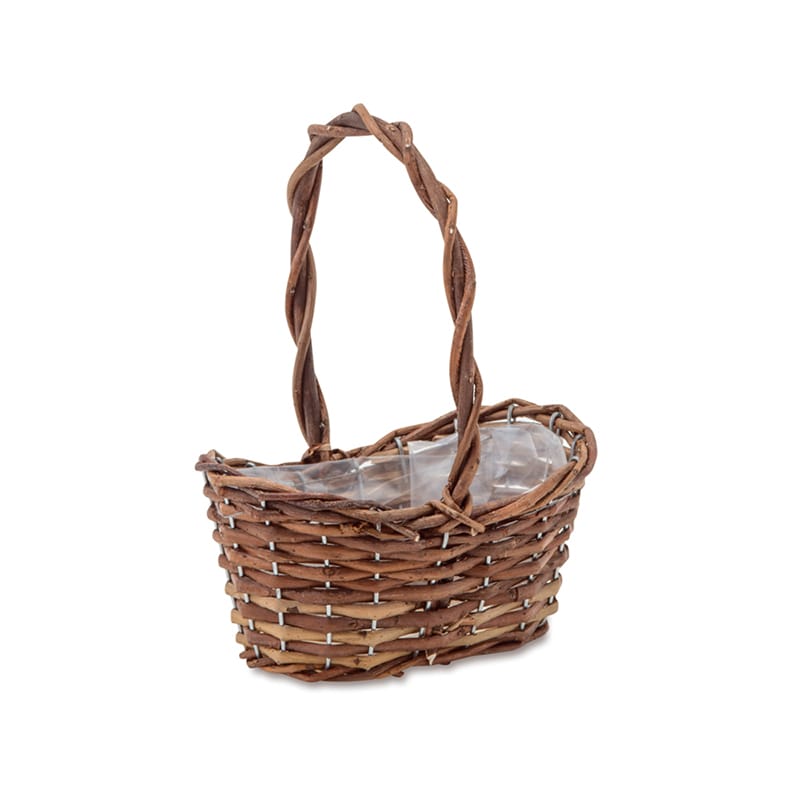 ポッシュリビング ガーデンバスケット オーバルS 11606 1個（ご注文単位1個）【直送品】