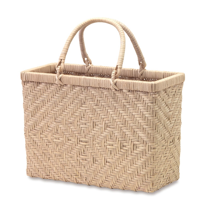 ポッシュリビング ラタンバスケット  11683 1個（ご注文単位1個）【直送品】