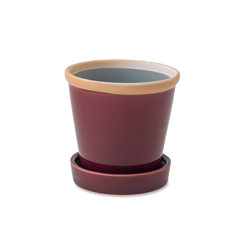 ポッシュリビング グロッシーポット 30734 カシス 1個(ご注文単位1個)【直送品】