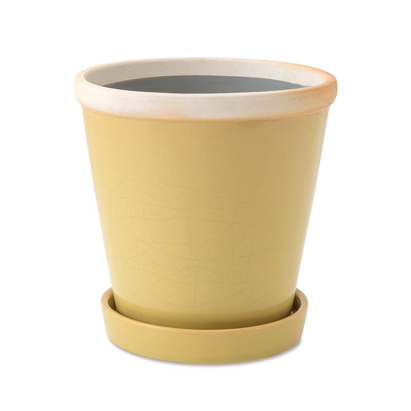 ポッシュリビング グロッシーポット ミモザ 30766 1個（ご注文単位1個）【直送品】