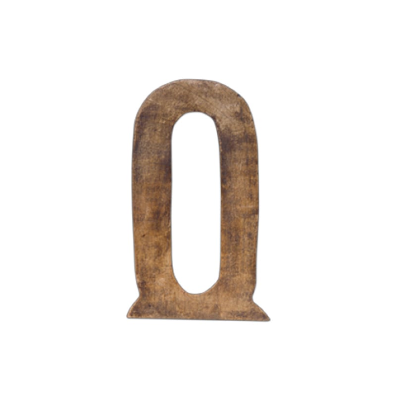 ポッシュリビング ウッデンアルファベット O 41065 1個(ご注文単位1個)【直送品】