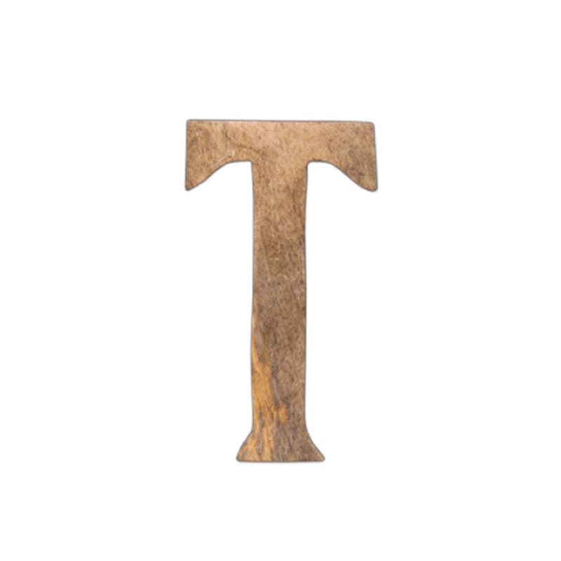 ポッシュリビング ウッデンアルファベット T 41070 1個(ご注文単位1個)【直送品】