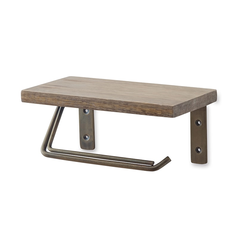 ポッシュリビング トイレットペーパーホルダー シングル アンティークゴールド 41379 1個(ご注文単位1個)【直送品】