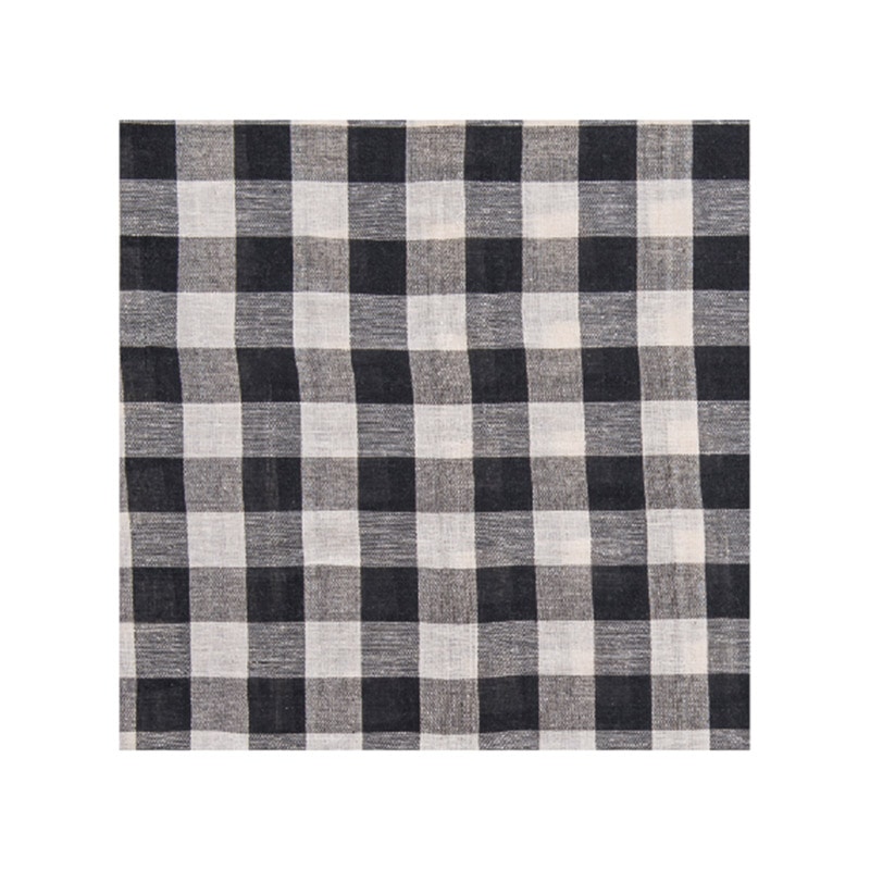 ポッシュリビング チェックマルチカバー 51319 ブラック 1枚(ご注文単位1枚)【直送品】