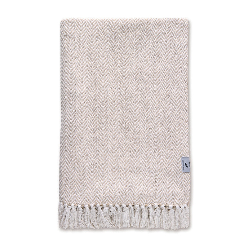 ポッシュリビング MUKT　マルチカバー ヘリンボーン　アイボリー 53426 1個（ご注文単位1個）【直送品】