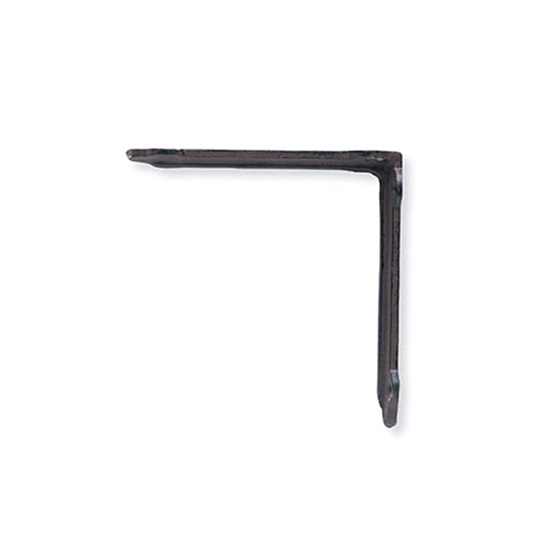 ポッシュリビング アイアンブラケット S 62181 ブラウン 1個(ご注文単位4個)【直送品】