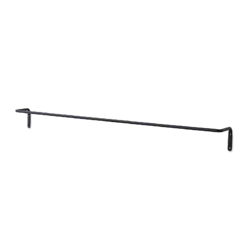 ポッシュリビング アイアンルームバー L 63048　ブラック 1個（ご注文単位1個）【直送品】