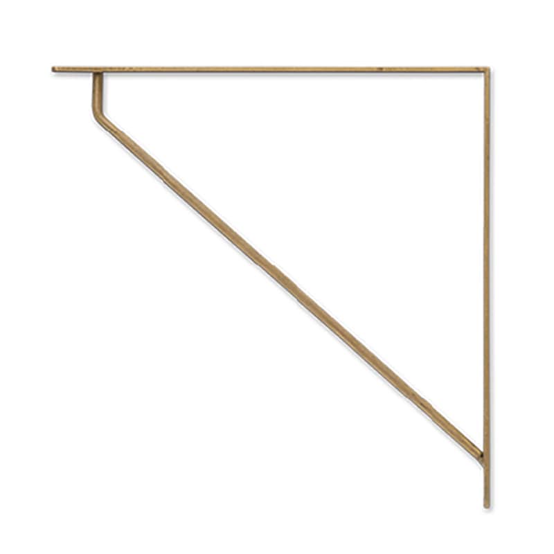 ポッシュリビング ブラケット L 63318　アンティークゴールド 1個（ご注文単位1個）【直送品】