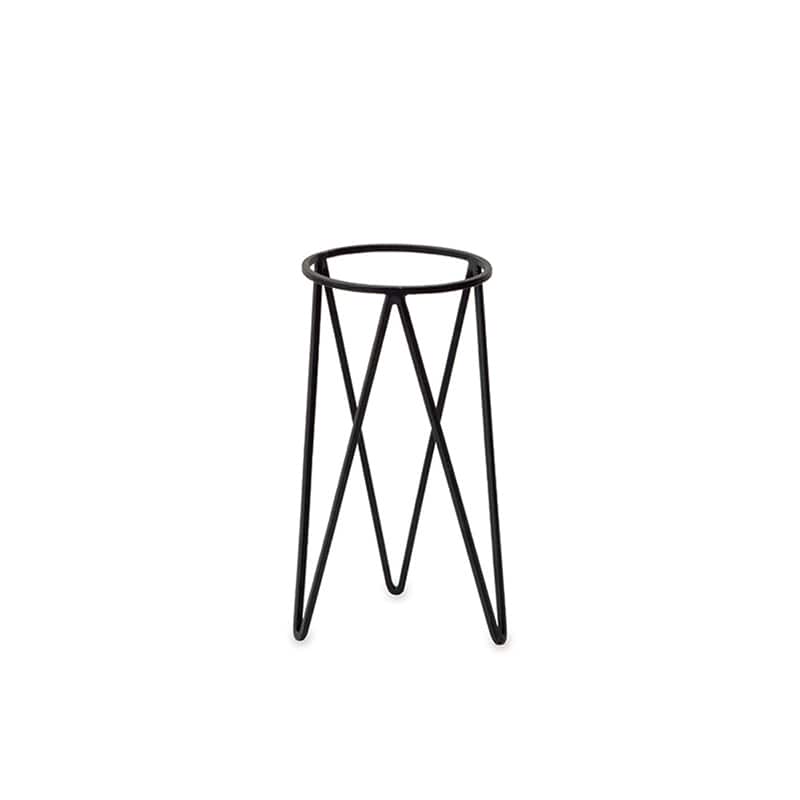 ポッシュリビング ポットスタンド  63593　ブラック 1個（ご注文単位1個）【直送品】