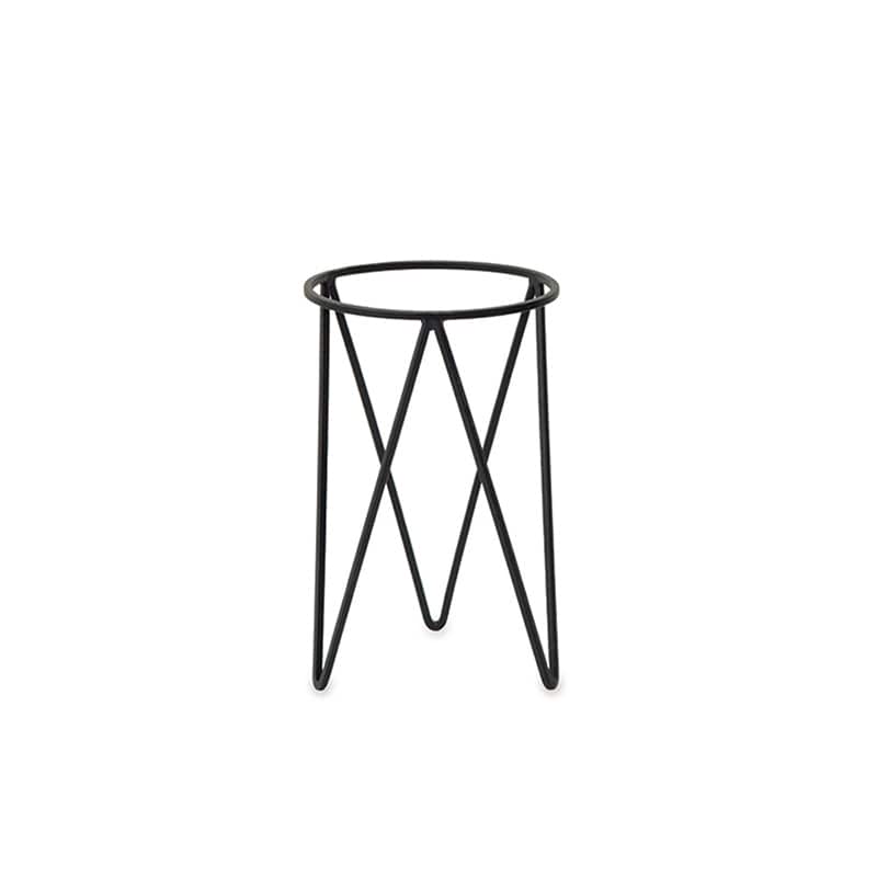 ポッシュリビング ポットスタンド  63595　ブラック 1個（ご注文単位1個）【直送品】