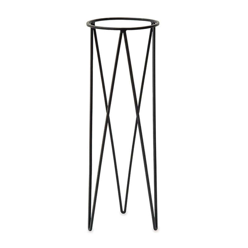 ポッシュリビング ポットスタンド  63597　ブラック 1個（ご注文単位1個）【直送品】