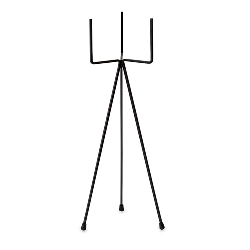 ポッシュリビング トライポッドスタンド  63603　ブラック 1個（ご注文単位1個）【直送品】