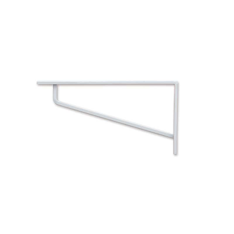 ポッシュリビング ブラケット S 63854 ホワイト 1個(ご注文単位2個)【直送品】