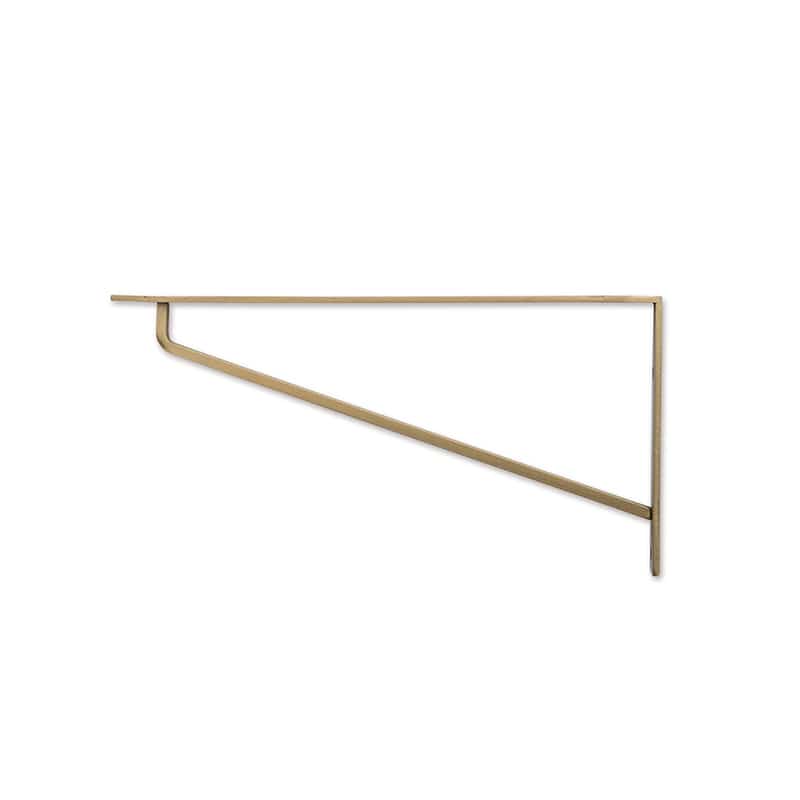 ポッシュリビング ブラケット L 63861 アンティークゴールド 1個(ご注文単位1個)【直送品】