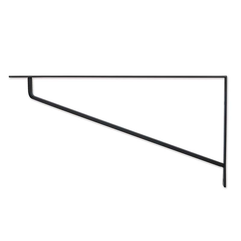 ポッシュリビング ブラケット LL 63862 ブラック 1個(ご注文単位1個)【直送品】