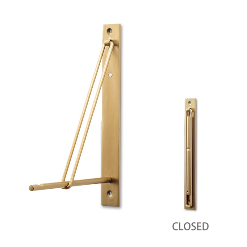 ポッシュリビング フォールディングフック アンティークゴールド 63982 1個(ご注文単位1個)【直送品】