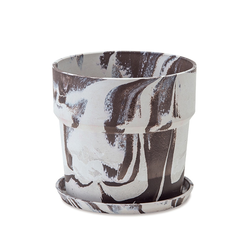 ポッシュリビング アーバンプランツポット φ19.5　ミルク／カカオ 80990 1個（ご注文単位1個）【直送品】