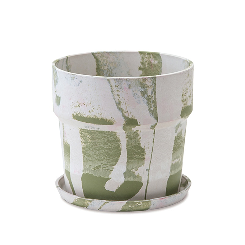 ポッシュリビング アーバンプランツポット φ19.5　ミルク／ピスタチオ 80996 1個（ご注文単位1個）【直送品】