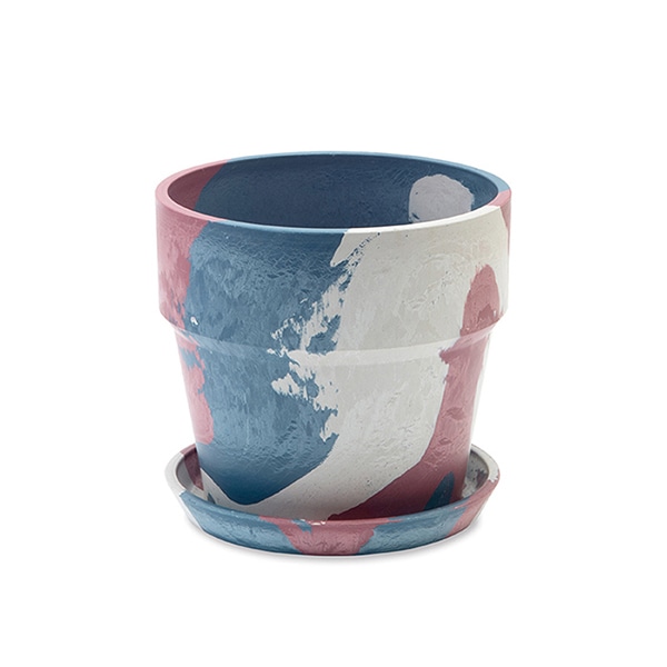 ポッシュリビング アーバンプランツポット φ13.5　トリコロール 81080 1個（ご注文単位1個）【直送品】