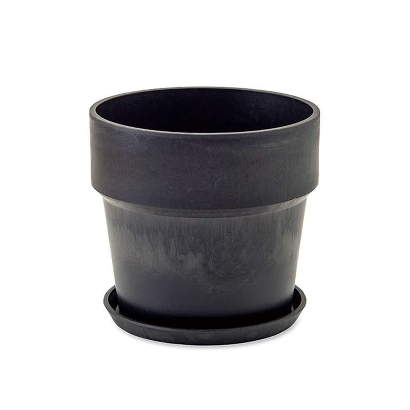 ポッシュリビング アーバンプランツポット φ16.5　チャコール 81111 1個（ご注文単位1個）【直送品】