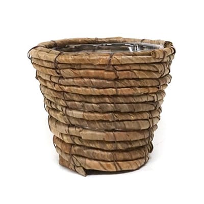 バナナリーフ バスケット D3丸 HC-7523 1個（ご注文単位10個）【直送品】
