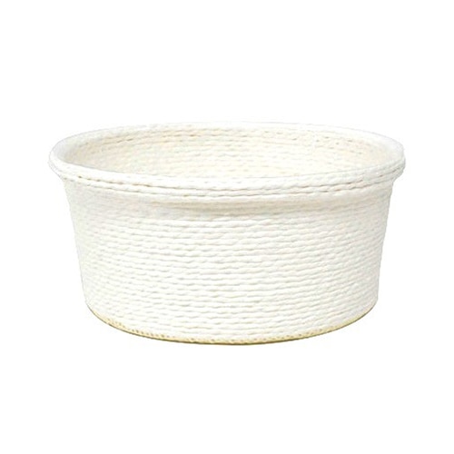 ペーパーロープポット ホワイト アレンジ S BC-10196 1個（ご注文単位10個）【直送品】