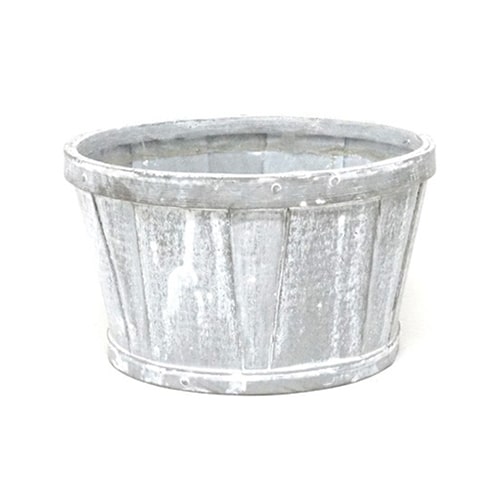 スライスウッド ホワイトグレー アレンジ S BC-11399 1個（ご注文単位10個）【直送品】