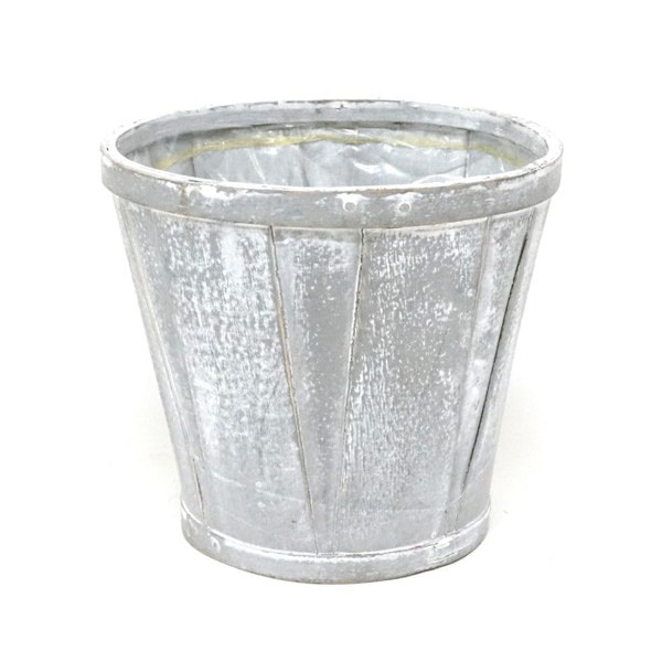 スライスウッド ホワイトグレー D4丸 BC-11405 1個（ご注文単位10個）【直送品】