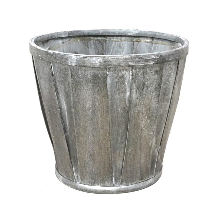 スライスウッド ホワイトグレー D5丸 BC-11410 1個（ご注文単位5個）【直送品】