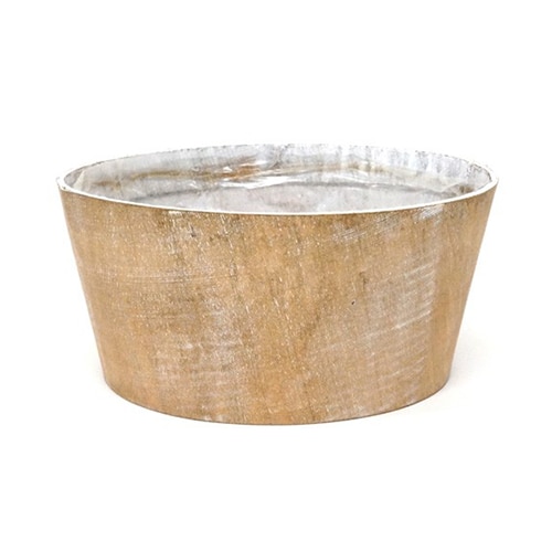 アンティーク風ウッドアレンジ M ブラウン BC-11710 1個（ご注文単位10個）【直送品】