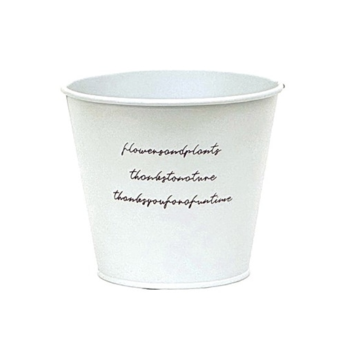 ブリキ D3 白 HL付 HC-12978 1個（ご注文単位10個）【直送品】