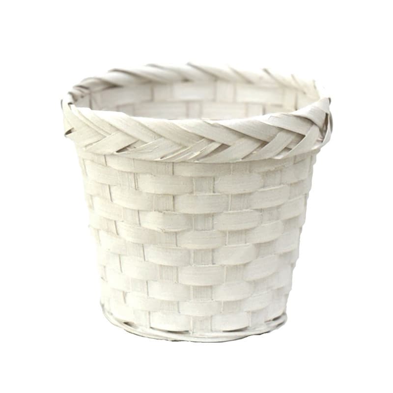 レトロバンブー D4 ホワイト HC-12989 1個（ご注文単位10個）【直送品】