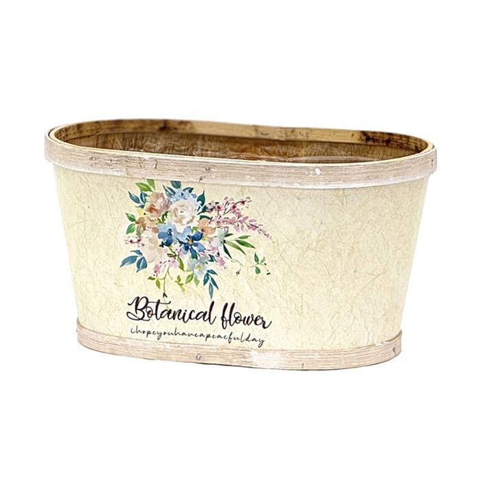 プリントウッド D3-2 フラワー HC-12994 1個（ご注文単位6個）【直送品】