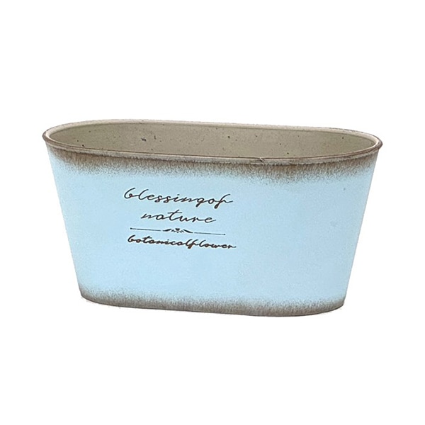 樹脂ポット D3-2 ブルー HC-13019 1個（ご注文単位5個）【直送品】