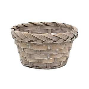 竹アレンジ ライトブラウン 15cm ハンドル付 HC-13107 1個（ご注文単位10個）【直送品】