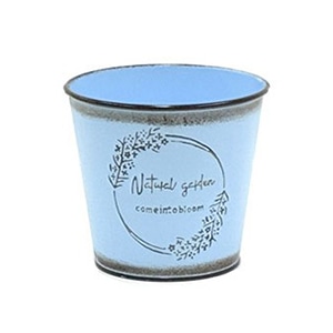 ブリキエンボス D3 ブルー HL付 HC-13114 1個（ご注文単位5個）【直送品】