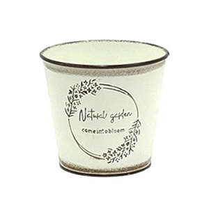 ブリキエンボス D3 クリーム HL付 HC-13115 1個（ご注文単位5個）【直送品】