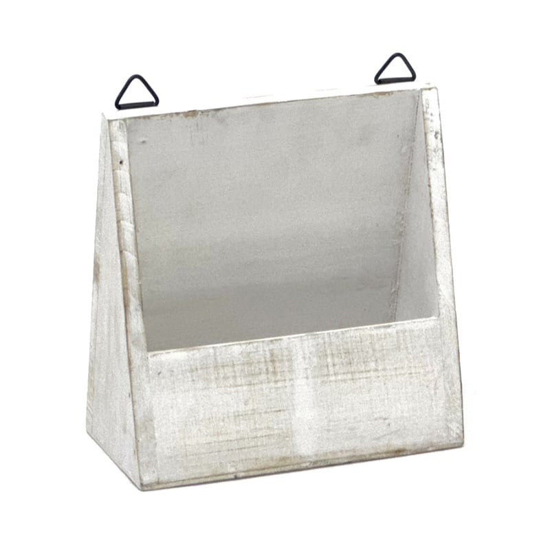 ウッド 置型M ホワイト BCR-13266 1個（ご注文単位1個）【直送品】