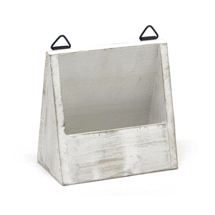 ウッド 置型S ホワイト BCR-13267 1個（ご注文単位1個）【直送品】