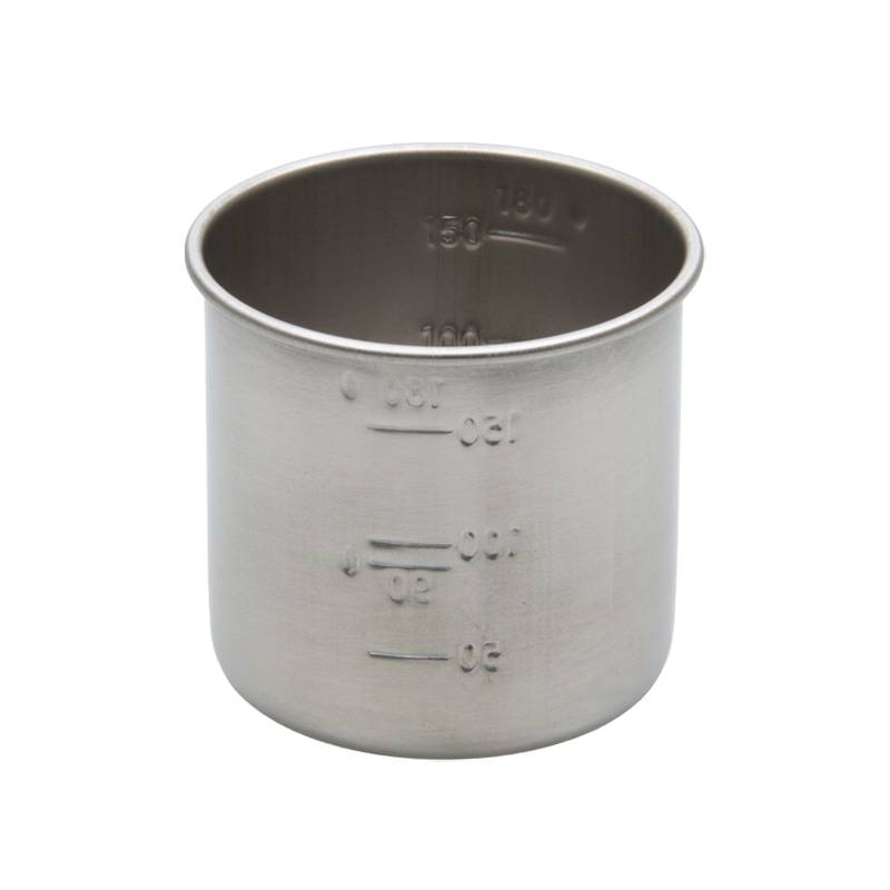 関川鋼販 お米の計量カップ 18-8 1合 1個（ご注文単位1個）【直送品】