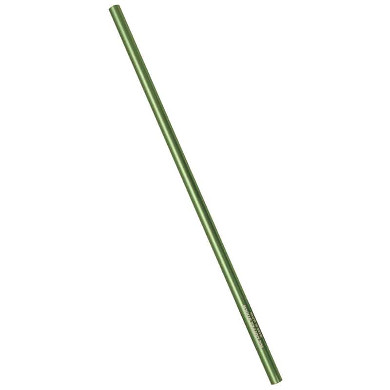 アルミ　アイスコーヒーストロー　グリーン   1個（ご注文単位1個）【直送品】