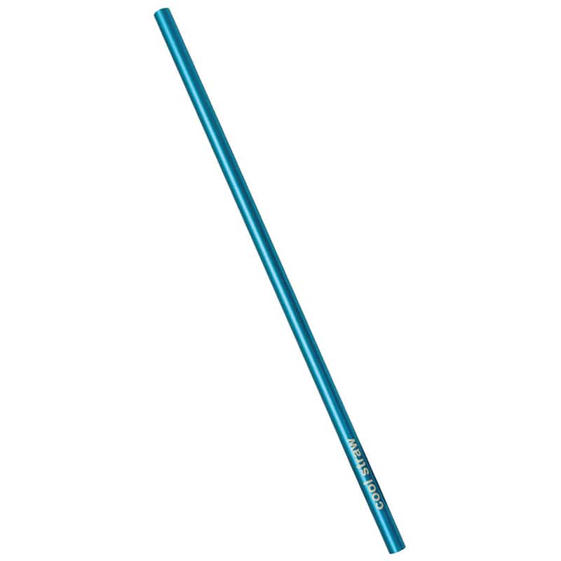 アルミ　クールストロー　マリンブルー   1個（ご注文単位1個）【直送品】