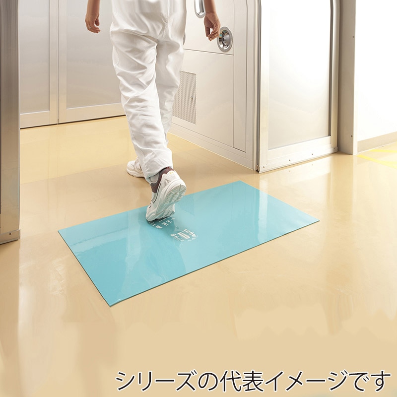 エクシール 軽量台車用粘着マット ステップマット 3mmタイプ SM01-11001 1枚(ご注文単位1枚)【直送品】