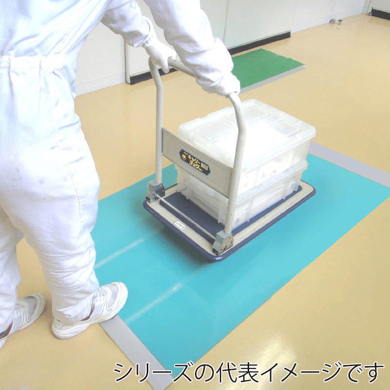 エクシール 軽量台車用粘着マット ステップマット 3mmタイプ SM01-11001 1枚(ご注文単位1枚)【直送品】