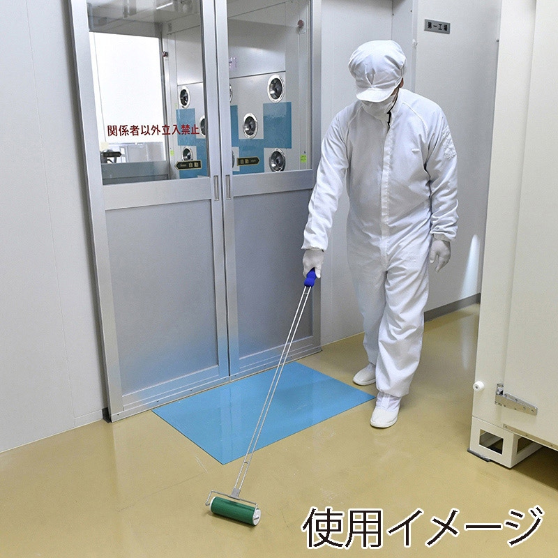 エクシール フローリング用粘着ローラー フロアローラー  FR01-12007 1本（ご注文単位1本）【直送品】